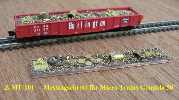 Z-MTL-101  -  Messingschrott für Micro Trains