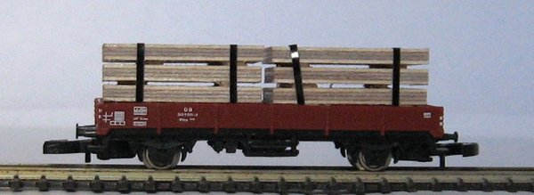 Z - 158 - Holzplatten - verschnürt